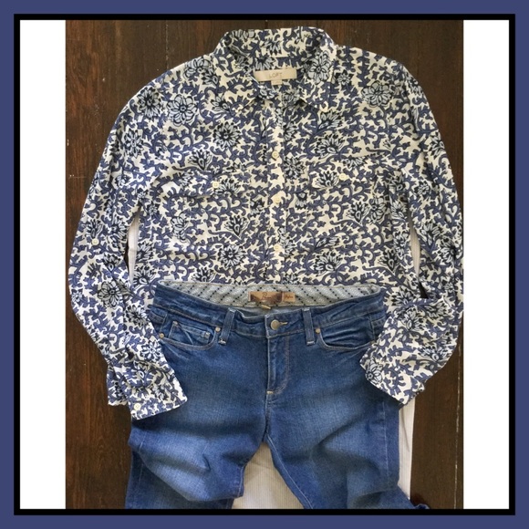 Paige Premium Skyline blue jeans skinny stretch 27 - Picture 8 of 8